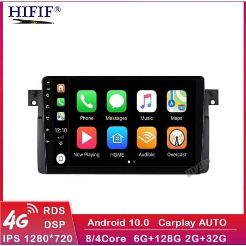 Caeplay Android 10 car radio multimedia player for BMW E46 / M3 / 318i / 320i / 325i / 330/335 1998-2006 2DIN Navigation GPS
