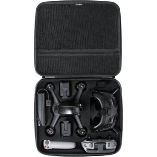 Portable FPV Drone Combo Case Bag Aircraft Remote Controller Battery Storage Box Shoulder Bag for DJI FPV Drone Accessories