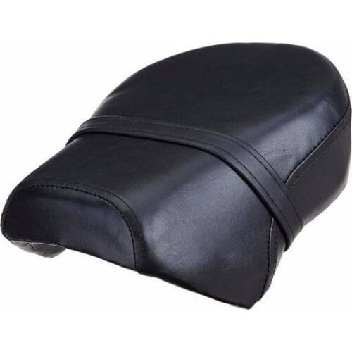 Motorcycle Rear Passenger Seat Pillion Cushion Black For Harley Iron 883 Sportster 1200 883