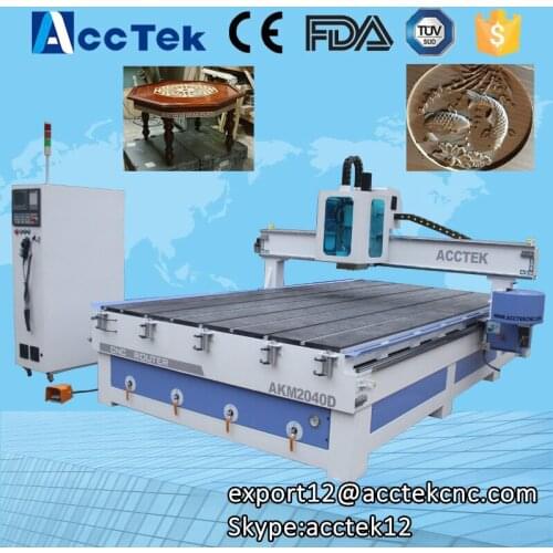 AKM2040D 2040 Italy HSD atc spindle cnc router, cnc wood machine, atc cnc machine