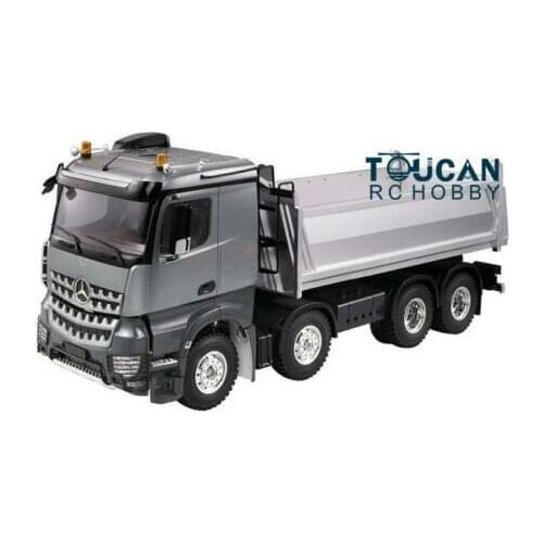Hercules 1/14 Scale RC Bz Metal 4Axles Dumping Truck Dumper Trailer TH01069-SMT4