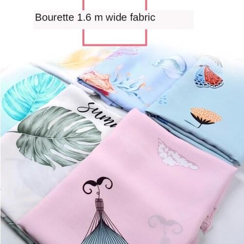 Cotton Fabric Printed Cloth Bedding Pajamas Childrens Clothing Dress 100% Kids By The Meter Brocade Sewing Cartoon Floral Diy