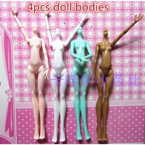 Doll bodies/ Monster Toys Doll Toy Gift for Children/ Different Skin Classic Toys girls gifts