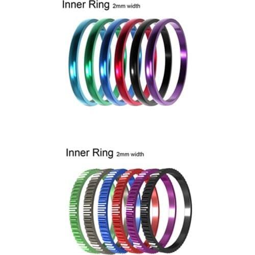 Legenstar 6 pcs Finger Rings for Women Fashion Stackable Inner Ringe Colorful DIY Stackable Boho Jewelry Accessory 2021 Summer