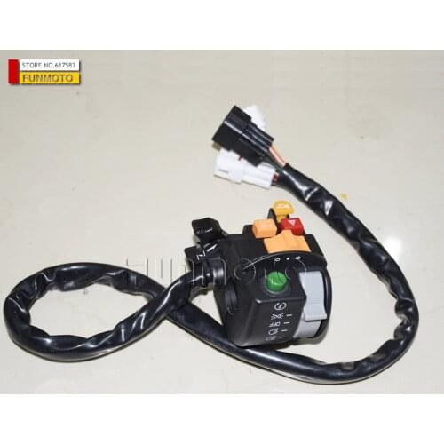 LEFT HANDLE BAR SWITCH OF CF MOTO 500 HISUN500 LONCIN500 Four-wheel drive switch