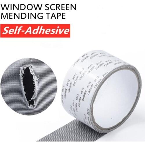 50MM Window Screen Mending Tape Screen Repair Sticker Anti-Insect Mosquito Fly Netting Patch Self-Adhesive Screen Hole Stickers