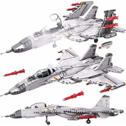 New Military Z-18 Helicopter Model Building Blocks Fighter Army Navy Aircraft City Police Figures Bricks Toys for Kids