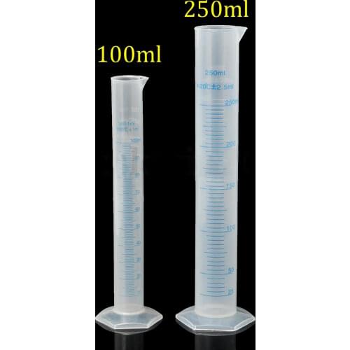 New 100/250ml Test Jar Plastic Tube For Beer and Wine Making Hydrometer Homebrew