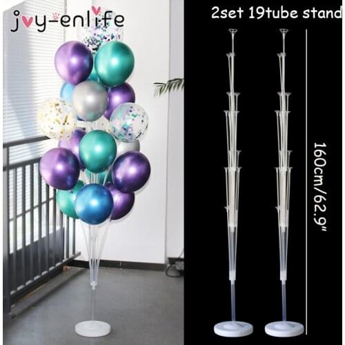 2set 160cm Balloon Stand Holder Birthday Balloons Arch Stick Holder Wedding Decorations Baloon Globos Birthday Party Decoration