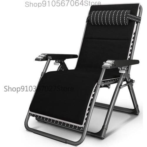 Folding Reclining Chair Lunch Nap Chair Back Lazy Sofa Leisure Chair Bed Portable Free Chair Home Balcony