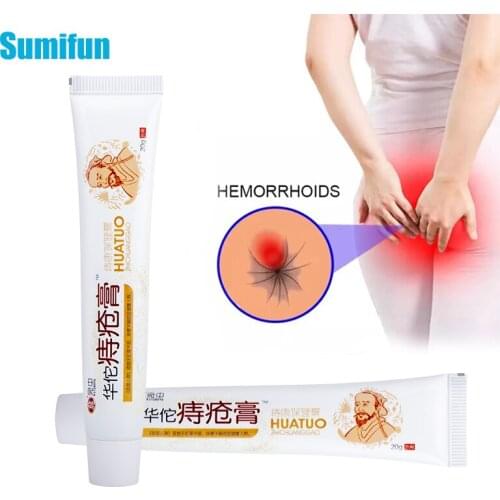 20g Hemorrhoids Cream Treatment Internal External Pile Relief Anal Fissure Bleeding Cream Effective Herbal Hemorrhoids Ointment