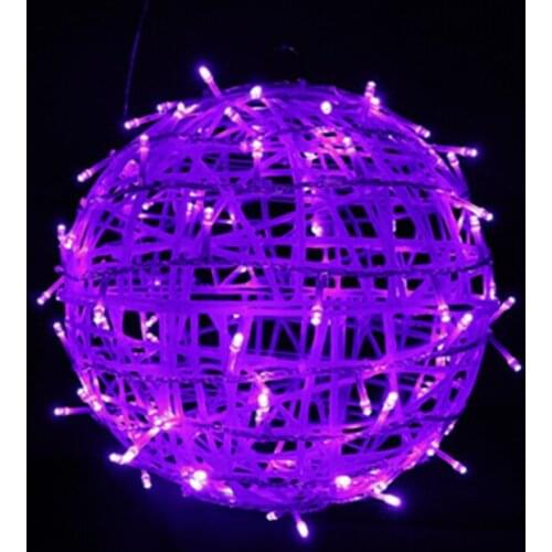 Sepak Takraw Led Sepak Takraw Lamp Outdoor Ball Lamp Landscape Hanging Tree Ball Lamp Outdoor Sepak Takraw Lantern String