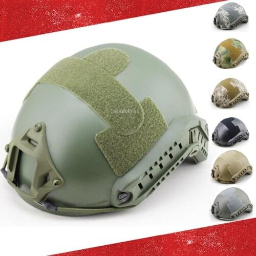 Tactical Fast Helmet Lightweight Military Airsoft Shooting Protection Helmets Army Paintball Hunting Wargame Half Covered Helmet