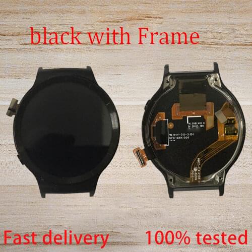 LCD For Huawei Watch1 1st Gen LCD Display Screen Frame +Touch Panel Digitizer Assembly For Watch 1 Display
