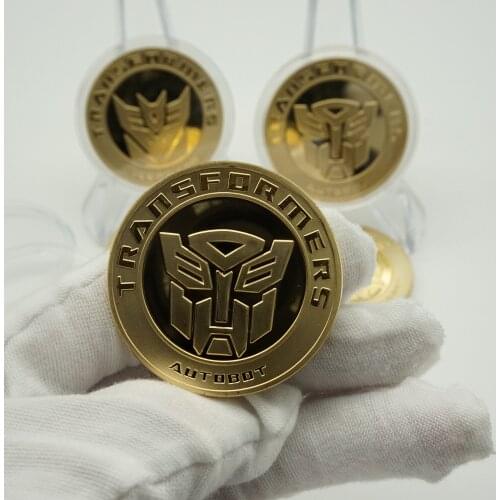 Gold&Silver plated Coins Round American Hero Avenger Movie Souvenir coin
