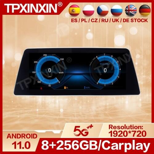8+256G Carplay Multimedia Android 11 Player Car Radio Stereo For BMW 5 Series G30 2018 GPS Navigation Auto Audio Video Head Unit