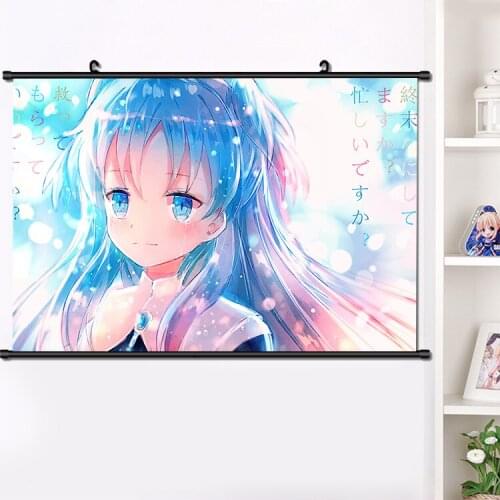 What Do You Do at the End of the World? Are You Busy? Will You Save Us? Chtholly Nota Seniorious Willem Wall Scroll Poster Decor