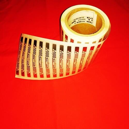 EPC gen2 long reading range passive UHF Alien 9640 antenna chip RFID inlay Sticker for 9640 uhf rfid tag Label adhesive