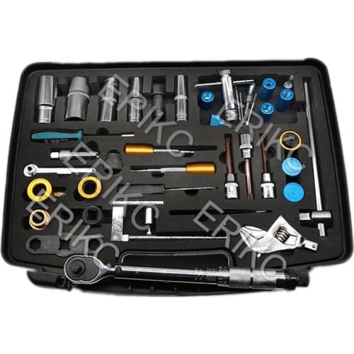 ERIKC Fuel Injector Disassemble and Fix Tools Diesel Injection Nozzle Dismounting Tool kits