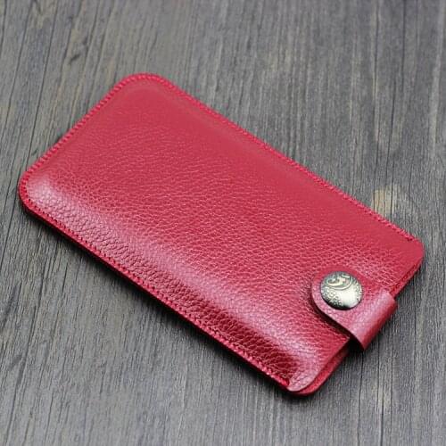 FSSOBOTLUN,For Xiaomi Mi 6 Mi6 5.15 inch Phone Case Sleeve Pouch Cover Bag Handmade Microfiber Leather Protective Case