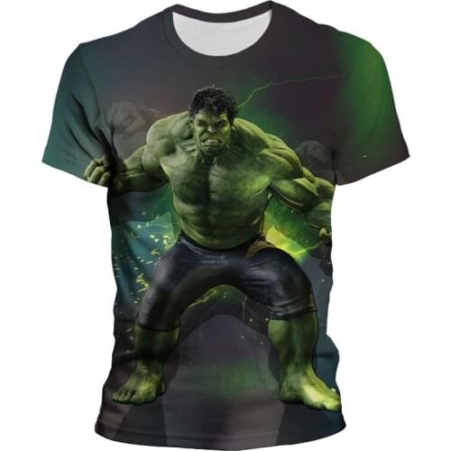 3D Printed Bruce Banner Hulk Tshirt Cartoon Teen Clothing Toddler Boys Tops T Shirt Kids Summer Mens Oversized Tshirt Clothes