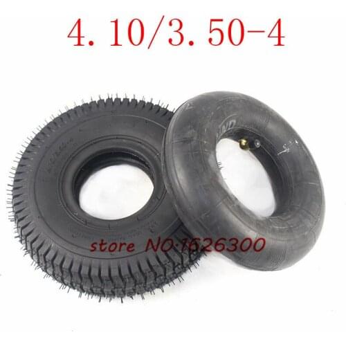 Good quality 4.10/3.50-4 410/350-4 ATV Quad Go Kart 47cc 49cc Chunky 4.10-4 Tire inner tube Fit All Models 3.50-4 4inch