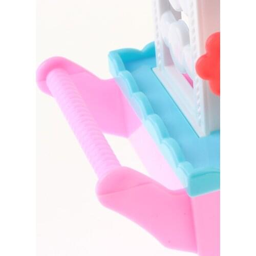 Pretend Play Food Set - 28pcs Candy Trolley Cart Playset - Supermarket Role Playing Game -Baby Early Developmental Toy - Pink