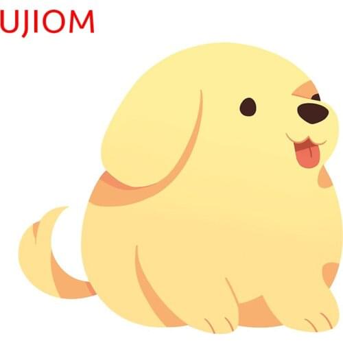UJIOM Cartoon Wall Stickers Puppy Bean Beagle Wallpaper Decoration Waterproof Sticker Accessories Room Home Decor Art PVC Decals