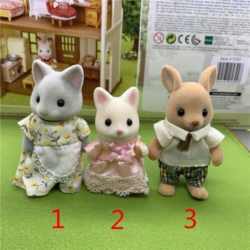 Geniune Sylvanian Doll Figures Families without package