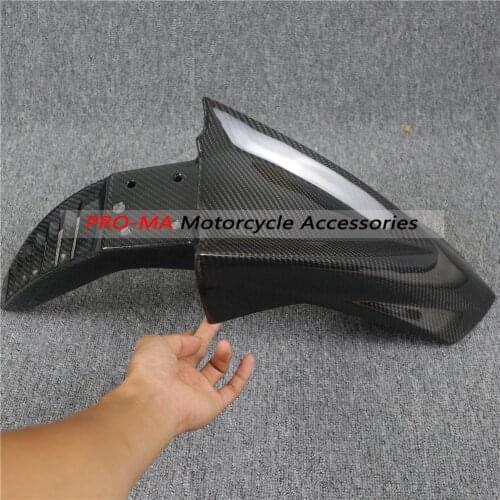 Motorcycle Front Fender in Carbon Fiber For KTM 990 SuperDuke 2008-2010 Twill glossy weave