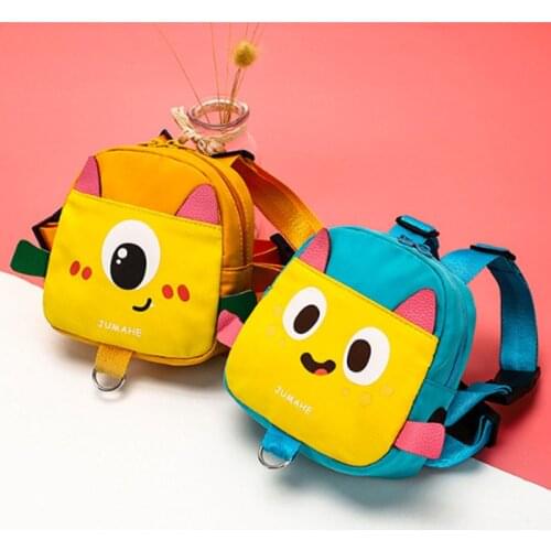 Cartoon Pet Dog Carrier Outdoor Portable Vest-style Backpack School Bag for Small Medium Dogs Cats Waterproof Travel School Bag