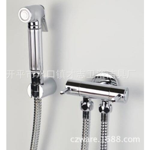 Full copper multifunction dedicated a valve angle valve toilet with bidet multi-nozzle