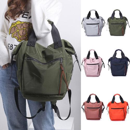 Women Girl New Backpack Rucksack Satchel Laptop Shoulder School Bag Satchel Nylon Multi-Function Female Ladies School Backpack