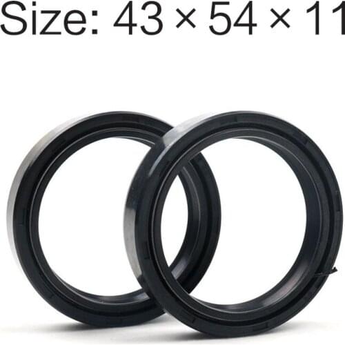 43x54x11 43 54 11 Dust Seal Motorcycle Oil Seal Front Fork Absorber For GUZZI V 11 V 11 BALLABIO V 11 LE MANS GRISO 1200 8V SE