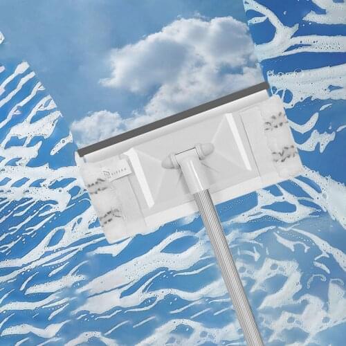 YOREDE Multifunction Glass Wiper Floor Washing Flat Mops Long Handle Cleaning Brush For Wash Windows Household Cleaning Products