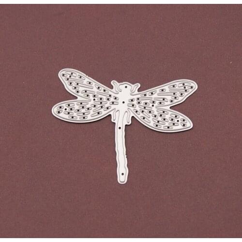 Dragonfly Metal Cutting Dies Scrapbooking Craft Mold Cut Die Stencil Handmade Paper Card Make Template Embossing 2021