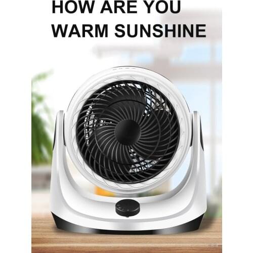 Turbine Cooling and Heating Heater Dual Purpose Turbine Mini Fan Household Electric for Office Bedroom 220V High Quality QN21