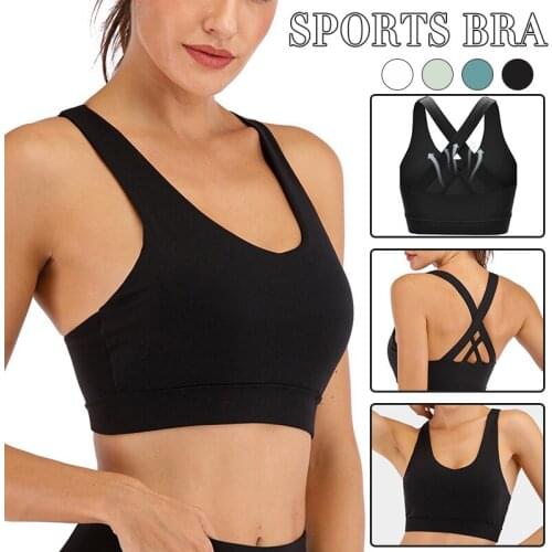 Comfortable Women Sports Bra Support Sports Bras Workout Yoga Activewear Athletic Bra For Women M2