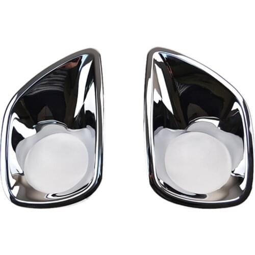 Headlamp overlay beautifier, chrome fog lamp beautifier, ABS, Toyota RAV4 Rav, 2014