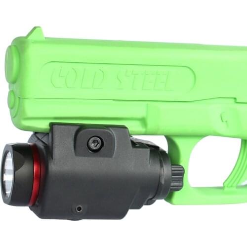 Universal Pistol Light Combo Red Laser Sight Hunting Weapons Flashlight Rifle Handgun Scout Light For CZ 75 P320 Glock 17 19
