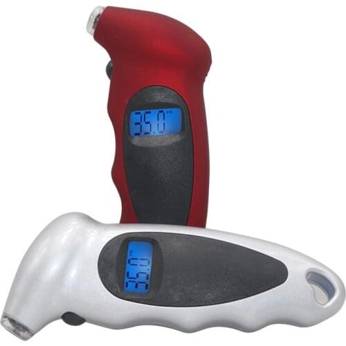 1 Pcs Digital Car Tire Tyre Air Pressure Gauge Meter LCD Display Manometer Barometers Tester for Car Truck Motorcycle