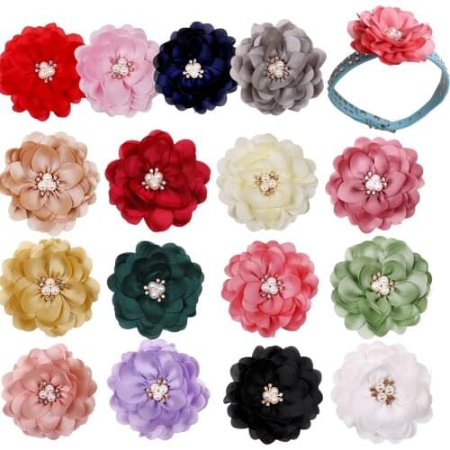 50px Flower Collar Dog Bow Tie Sliding Pet Dog Bowties Collar Accessories Diamond Pet Supplies Dog Bow Tie Collar For Dogs