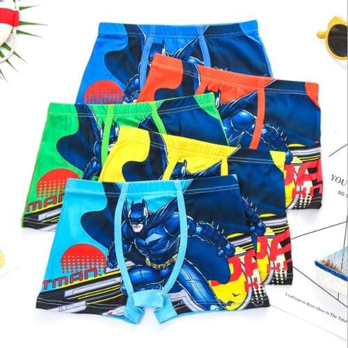 6Pc Boys Boxer Children Underwear Kids Shorts Briefs Underpants 2-10 Years