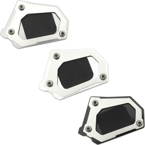Aluminum Bottom Side Stand Support Extension For BMW R1200GS 2008-2012 ADV Side Stand Enlarger