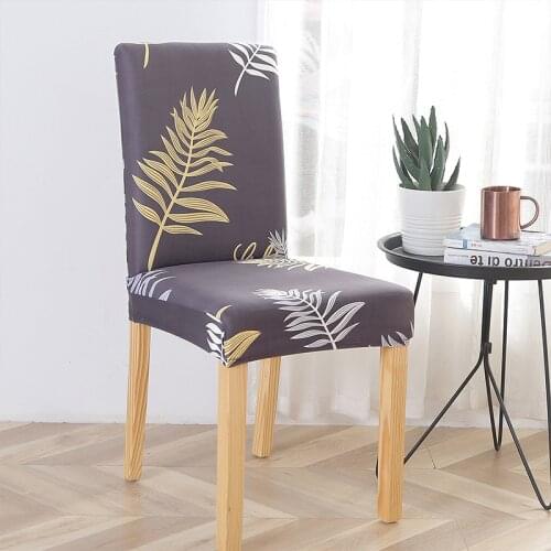Airldianer Dining Chair Covers Spandex Elastic Removable Chair Cover l Living Room Anti-dirty Wedding Seat Covers 1/2/4/6PCS