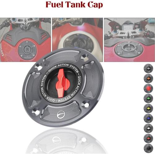 CNC Aluminum Keyless Motorcycle Accessories Fuel Gas Tank Cap Cover For SUZUKI GSX600F KATANA 600 1998-2003 TL1000 S/R