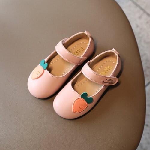 Baby Princess Shoes Kids Soft Sole Shoes 2021 Autumn New Carton Carrot Girls Casual Shoes Sweet Light All-match Cute Fashion