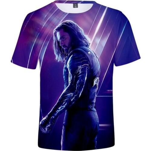 Sebastian Stan 3D Print Spring Summer Preppy Men/Women Street Clothes T-shirt Streetwear style