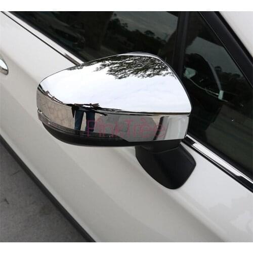 Chrome Side Wing Rear View Side Door Mirror Cover Trim For Subaru XV Impreza 2017- 2019 Rearview Mirrors Car Styling Accessories