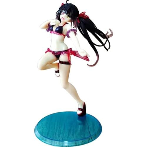 Kurumi Tokisaki Swimsuit Ver. Date A Live PVC Action Figure 20cm Japanese Anime Figure Model Collectible Toy Doll Gifts
